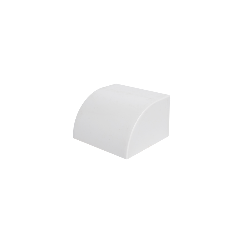 Tapa Final PVC Blanco Auto Extinguible para Canaleta TMK-457 | Precio México - Envío Inmediato | LM Soluciones