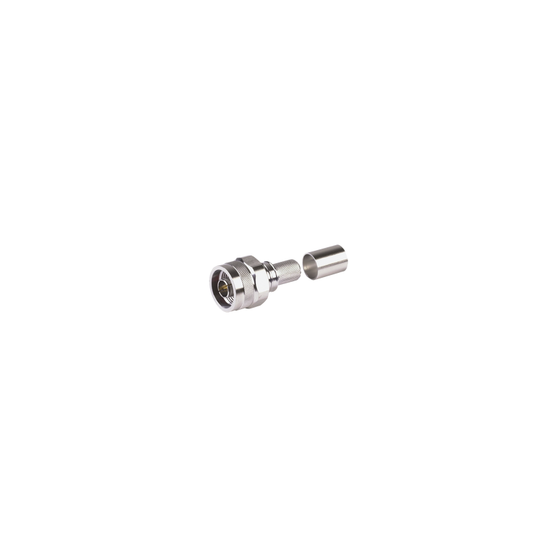 Conector N Macho Plegable Hex. con Pin Cautivo para cables Tipo RG8