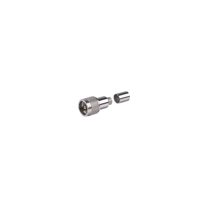 Conector UHF Macho Plegable con Pin Cautivo para cables RG8