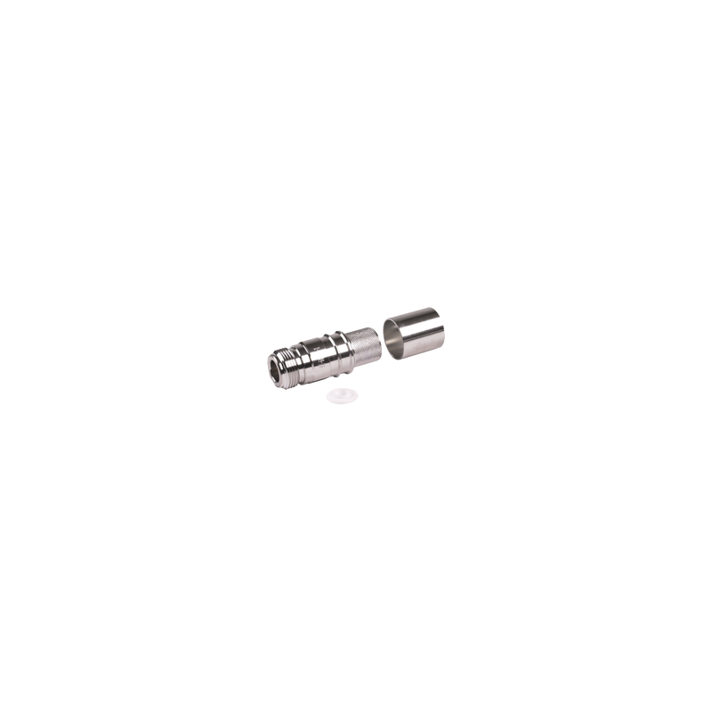Conector N Hembra Plegable para LMR600 Times Microwave | Precio México - Envío Inmediato | LM Soluciones