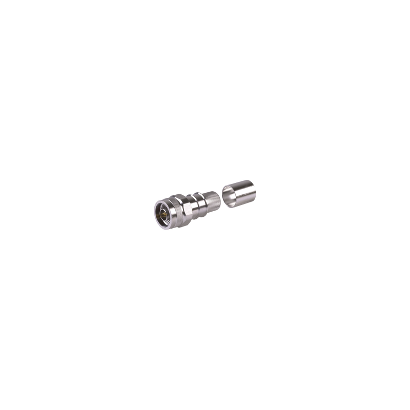 Conector N Macho Plegable con Pin Cautivo para cable LMR600, LP600