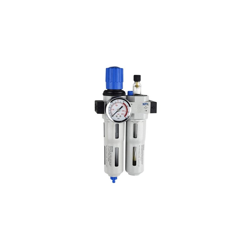 Lubricador Regulador Filtro Neumático / Puerto G1/4´´ / Presión Entrada 230 psi / Presión Salida 175 psi / Caudal Máximo 1700 l/min / Precisión Filtro 40 μm