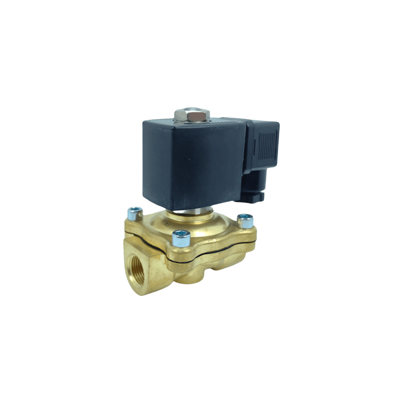 Válvula Solenoide Neumática NTA-YCSM31 / 1/4G / AC230V / 2 Vías / Normalmente Cerrada / Cuerpo Latón / Junta NBR / Presión 0-0.9 MPa / Temperatura -5°C a 80°C