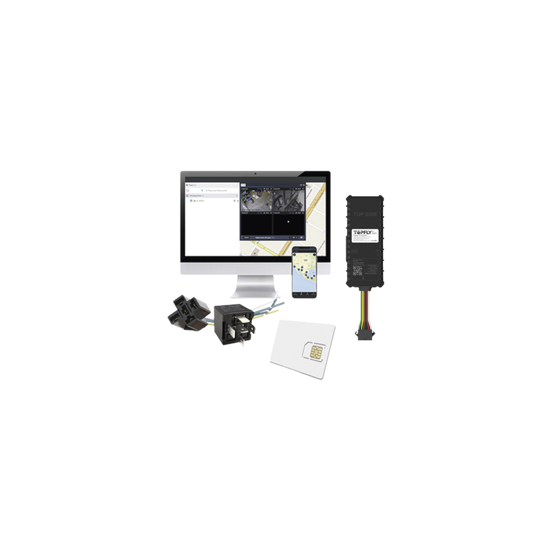 Kit Dispositivo TLW26BL para localización vehicular 4G LTE y