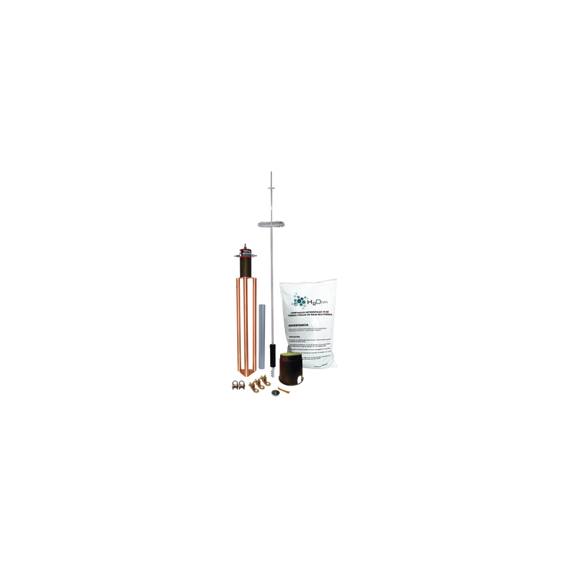 Kit Pararrayo Dipolo Corona Total Ground | LM Soluciones
