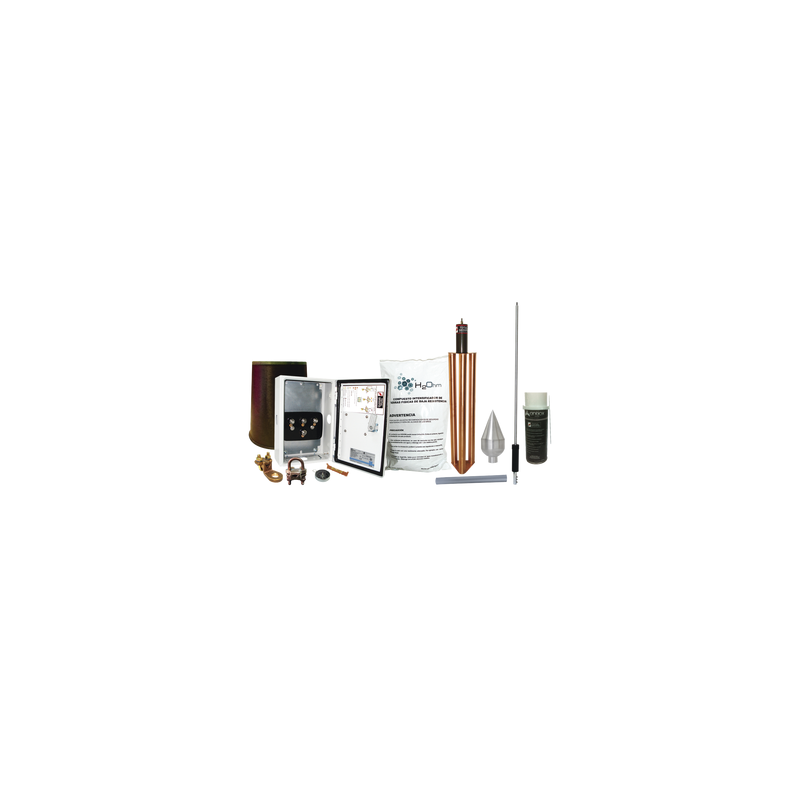 Kit Pararrayo Total Ground 160m Protección Industrial | Precio México - Envío Inmediato | LM Soluciones