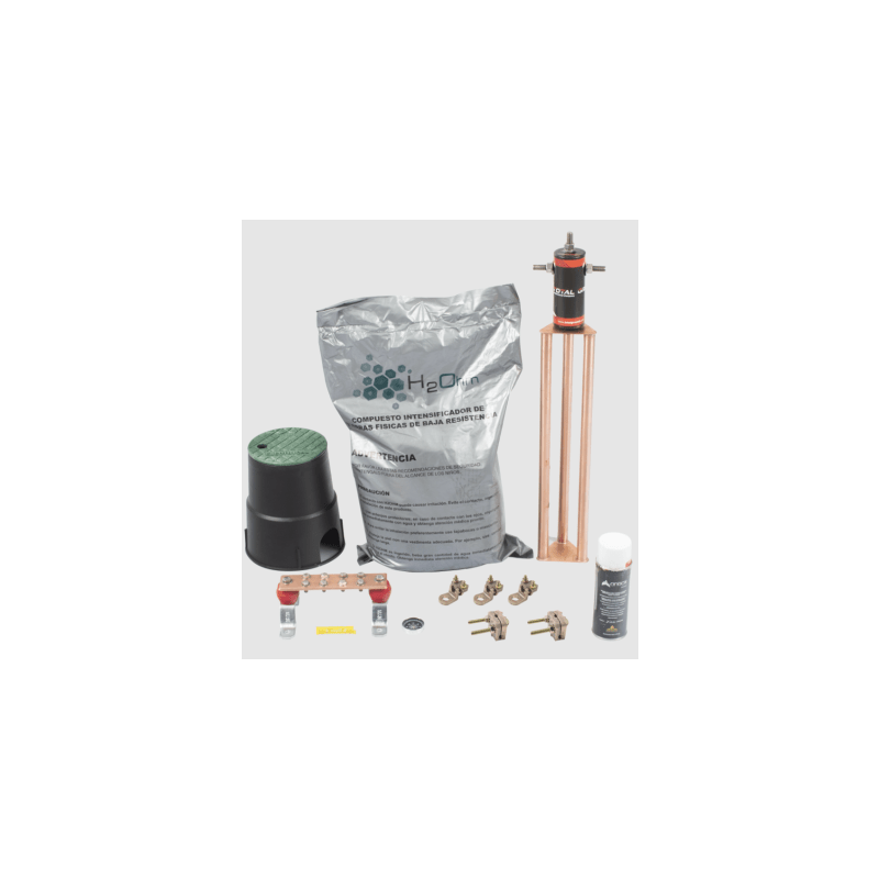 Kit Tierra Física TG30AB Electrodo Magnetoactivo 30A | Precio México - Envío Inmediato | LM Soluciones