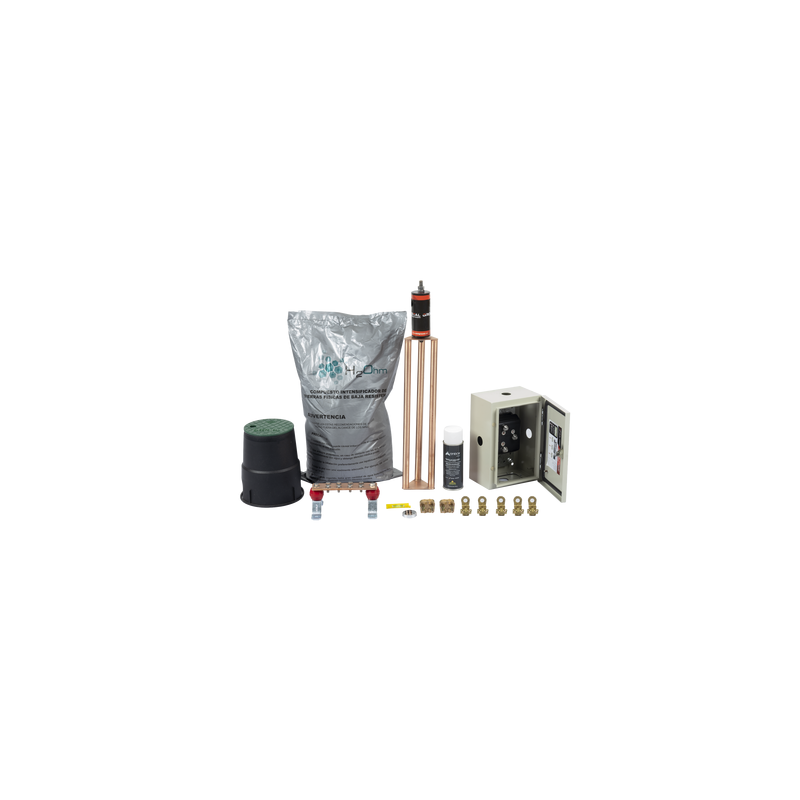 Kit Tierra Física Electrodo Magnetoactivo 400A Total Ground | Precio México - Envío Inmediato | LM Soluciones