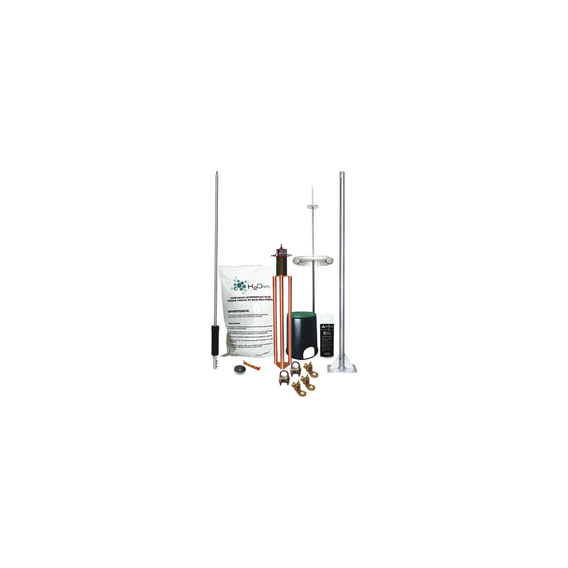 Kit de Pararrayo Dipolo Total Ground | LM Soluciones
