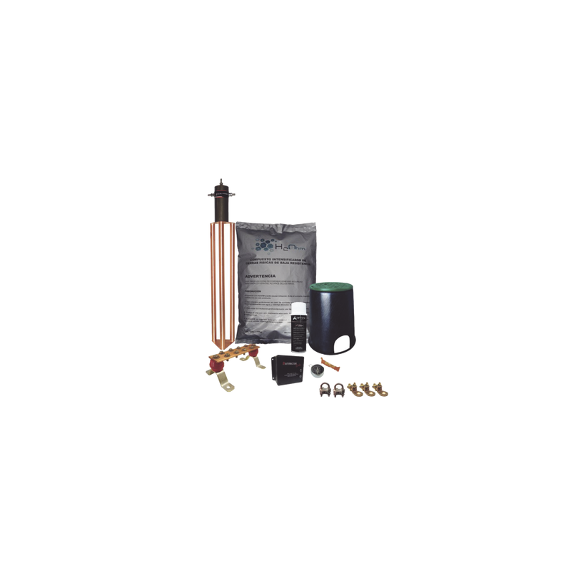 Kit Tierra Física Electrodo Magnetoactivo 45 AMP Total Groun | Precio México - Envío Inmediato | LM Soluciones