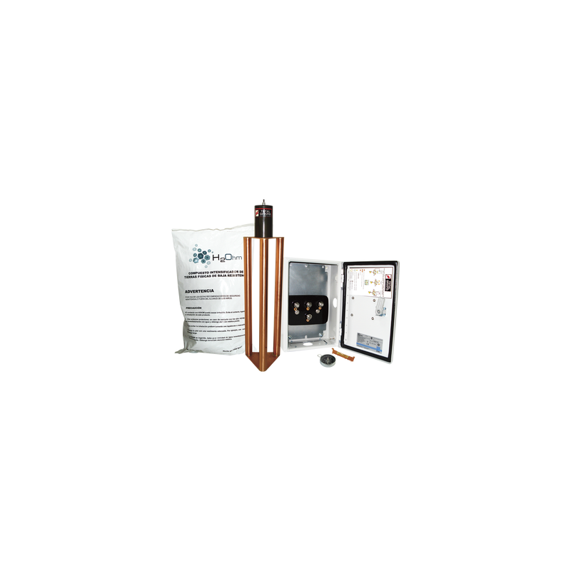 Electrodo Puesta a Tierra 400A Filtro H2Ohm TOTAL GROUND | Precio México - Envío Inmediato | LM Soluciones