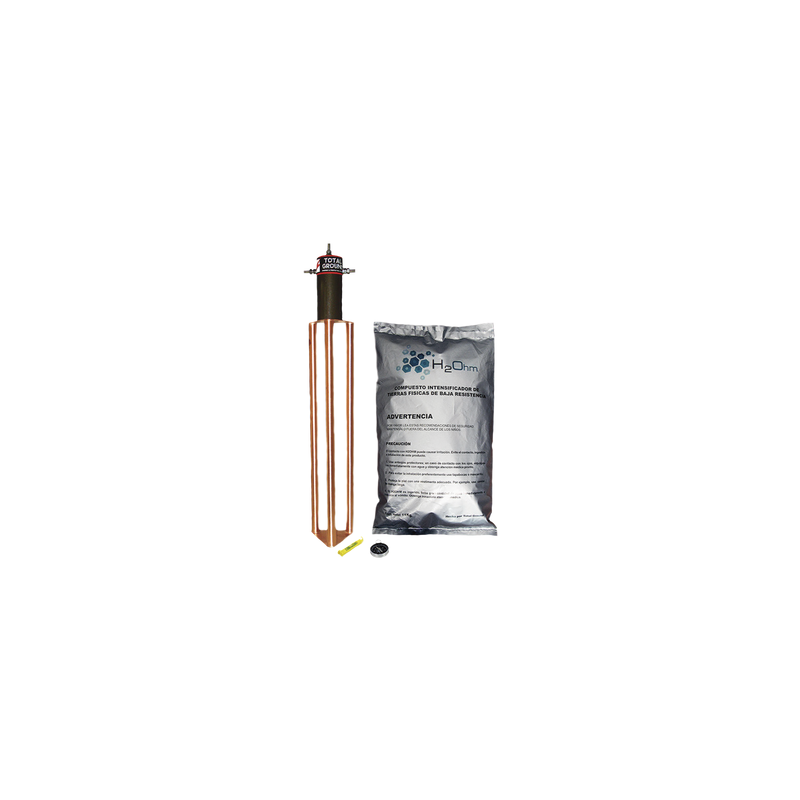 Electrodo Total Ground 45 Amp con Filtro y H2Ohm | Precio México - Envío Inmediato | LM Soluciones