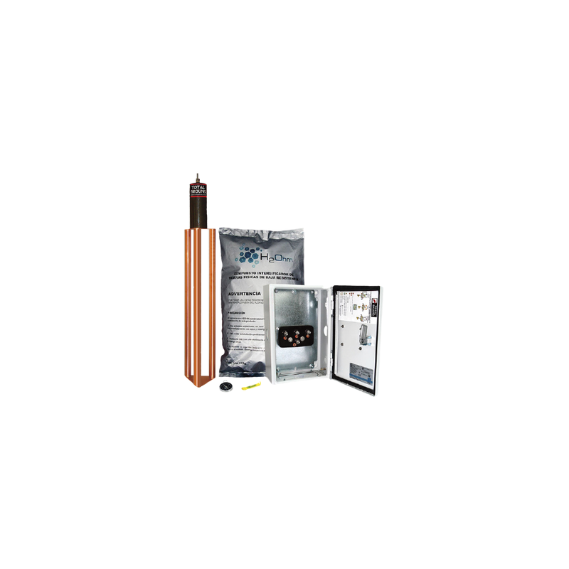 Kit de Puesta a Tierra Total Ground 45A Profesional | Precio México - Envío Inmediato | LM Soluciones