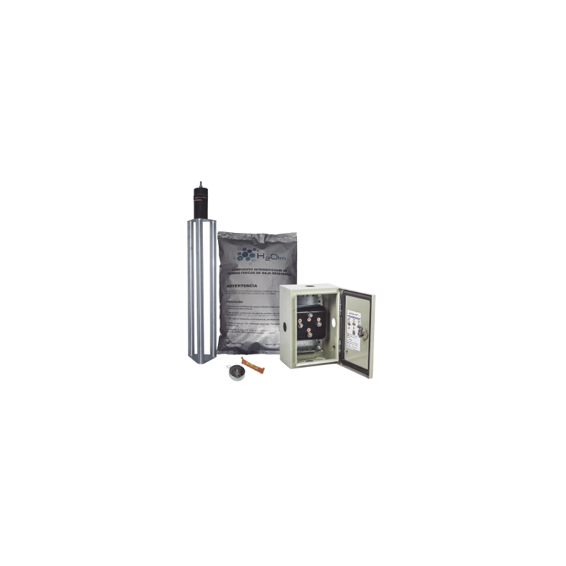 Electrodo 70A Acero Inoxidable con Filtro H2Ohm Total Ground