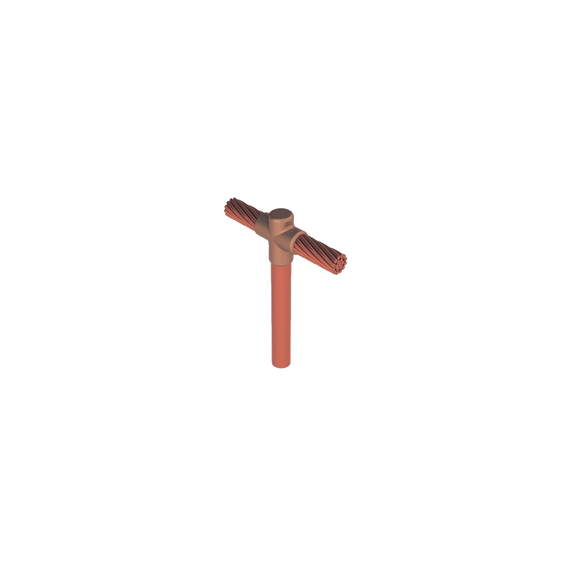 Molde Soldadura Exotérmica Tope Varilla 5/8 a Cable 2/0 Tota
