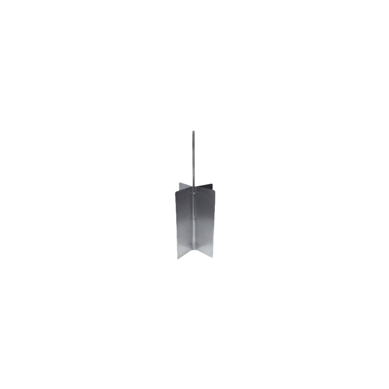Electrodo Tipo Rehilete Acero Inoxidable Total Ground