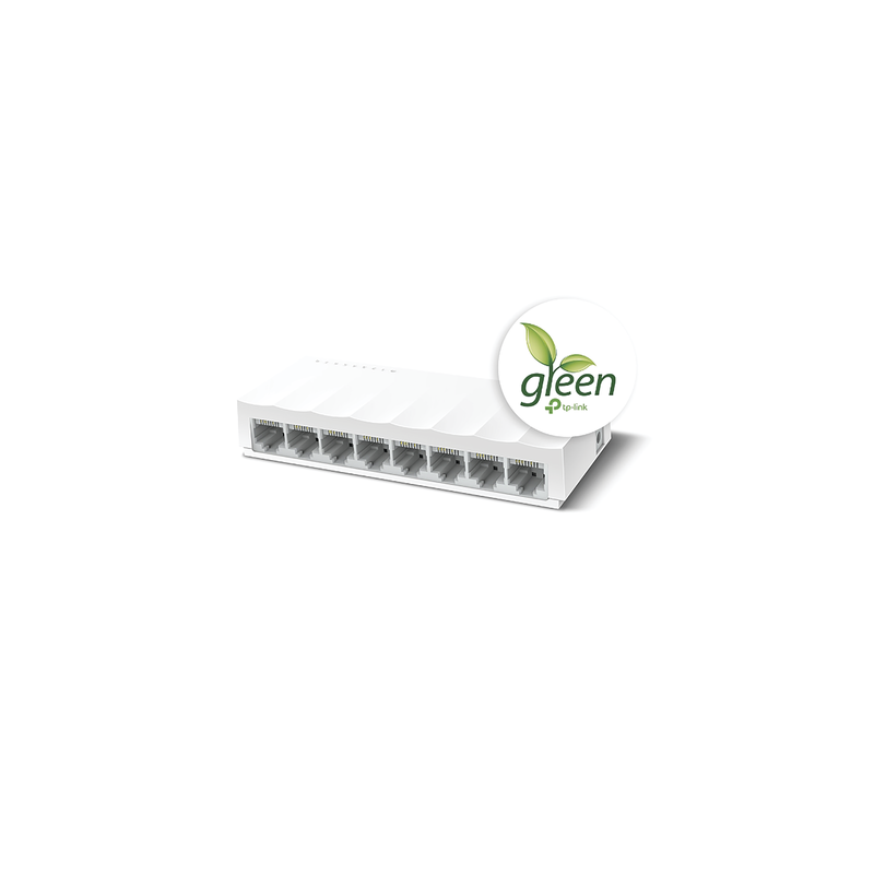 Switch TP-LINK LS1008 8 Puertos 10/100 Mbps Escritorio | Precio México - Envío Inmediato | LM Soluciones