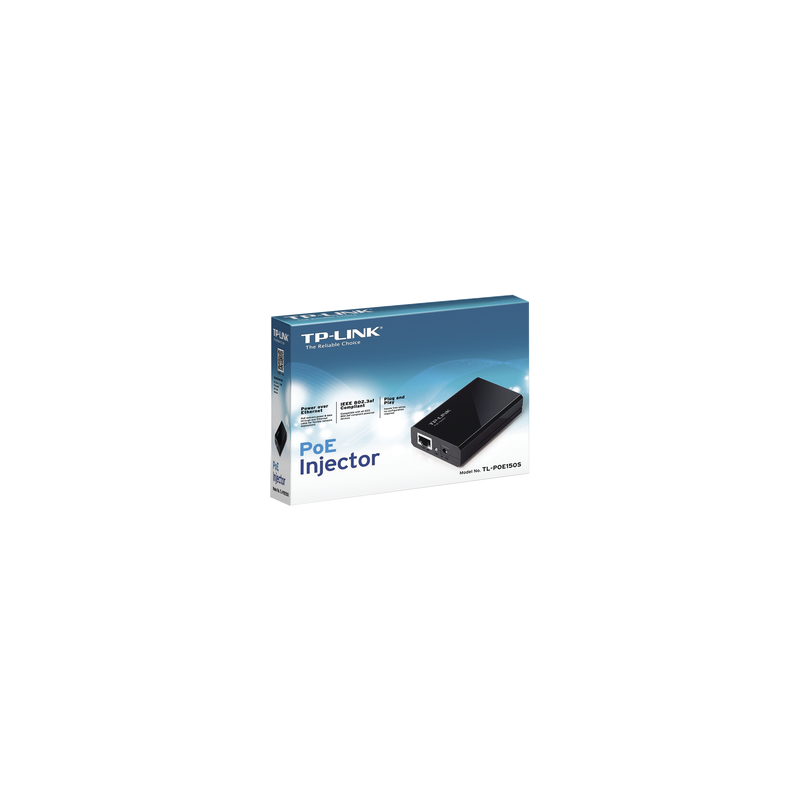Inyector PoE (15W) / Gigabit 802.3 af | Precio México - Envío Inmediato | LM Soluciones