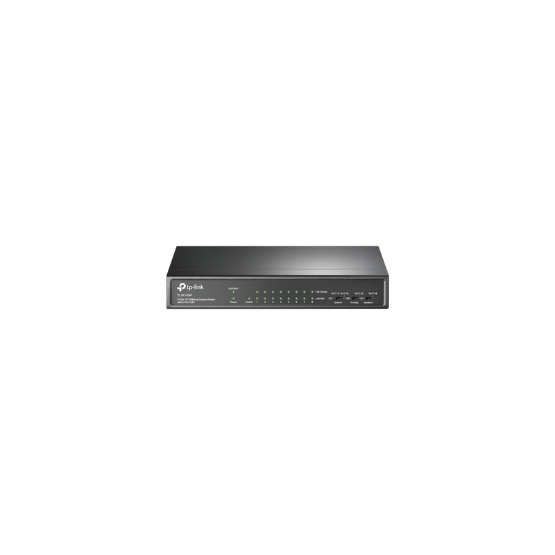 Switch PoE+ 9 Puertos TP-Link 250m | LM Soluciones
