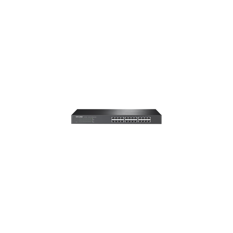 Switch 24 Puertos 10/100 Mbps TP-LINK Rack | Precio México - Envío Inmediato | LM Soluciones