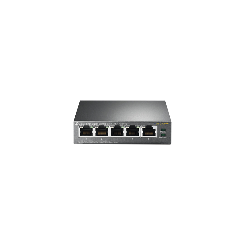 Switch TP-Link 5 Puertos Gigabit PoE 65W Extendido | Precio México - Envío Inmediato | LM Soluciones