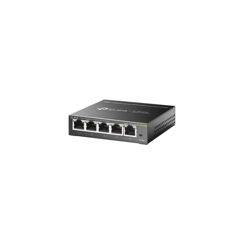 Switch Easy Smart TP-LINK 5 Puertos Gigabit para Vigilancia | Precio México - Envío Inmediato | LM Soluciones
