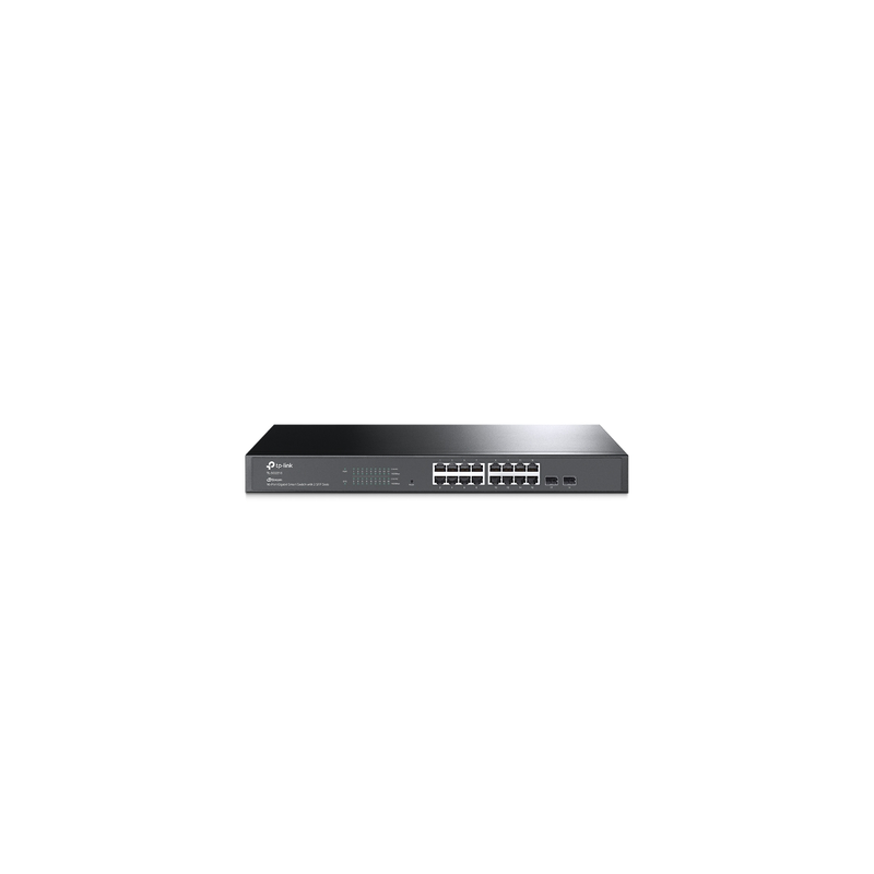 Switch TP-LINK Omada Administrable 16 Puertos Gigabit 2 SFP | Precio México - Envío Inmediato | LM Soluciones