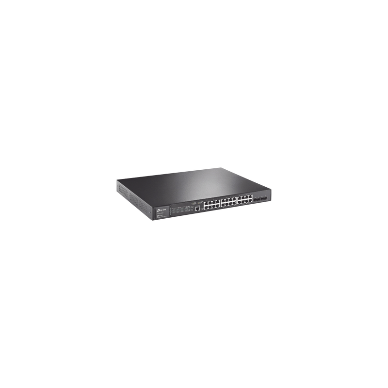 Switch L2+ PoE+ TP-Link Omada 24 Puertos 384W, 4 SFP | Precio México - Envío Inmediato | LM Soluciones