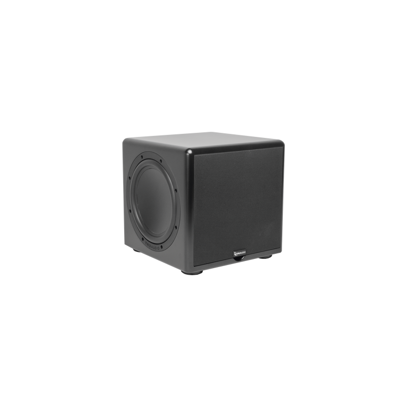 Subwoofer compacto de 12 in |  2 radiadores pasivos | amplificador interno de 350W