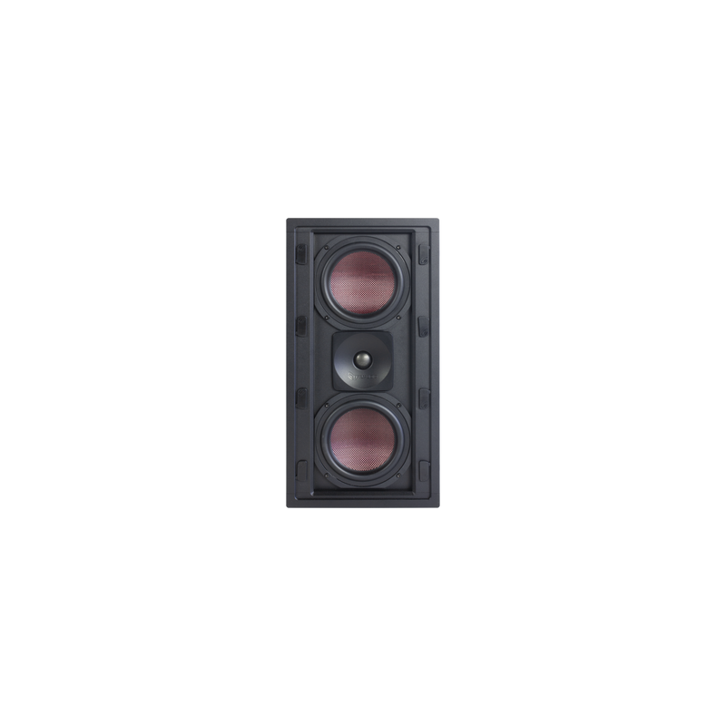 Bocina de Pared 2 Woofers Fibra Carbono 6.5'' Tweeter Titani