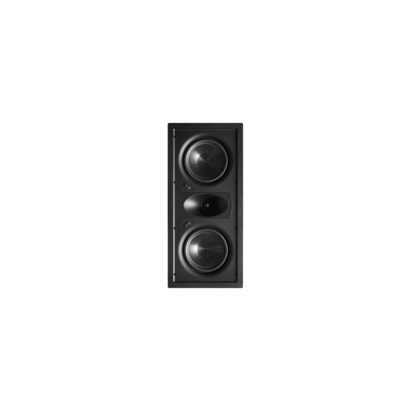 Altavoz LCR de pared | woofers dobles de 6.5'' | tweeter de seda suave de 1 | 125W | 8Ω