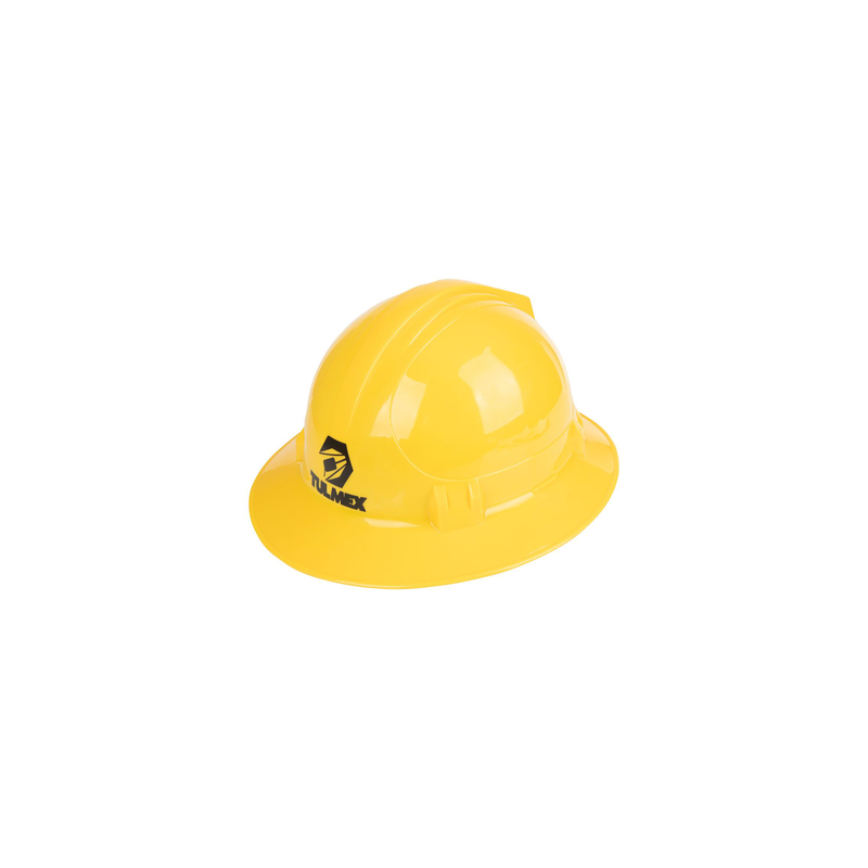 Casco de Seguridad Tipo Ala Ancha Amarillo Tulmex | Precio México - Envío Inmediato | LM Soluciones