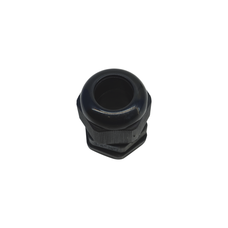 Conector Plástico Tipo Glándula NPT 3/4 Negro