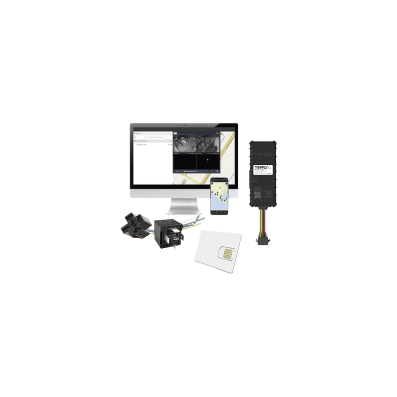 Kit Tracker GPS TopFlyTech TLW26BL 4G LTE BLE 5.0