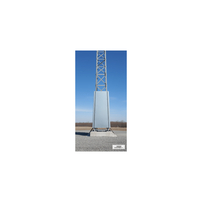 Panel Anti-Escalada para seccion 9 / Instalación Estructural / Diseño de Seguridad para Prevención de Acceso No Autorizado