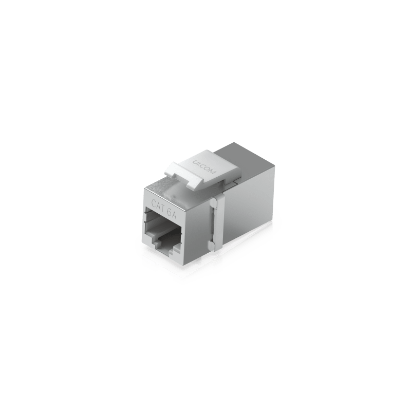 Keystone Coupler Cat6A Pass-Through Ubiquiti 12 Piezas | Precio México - Envío Inmediato | LM Soluciones