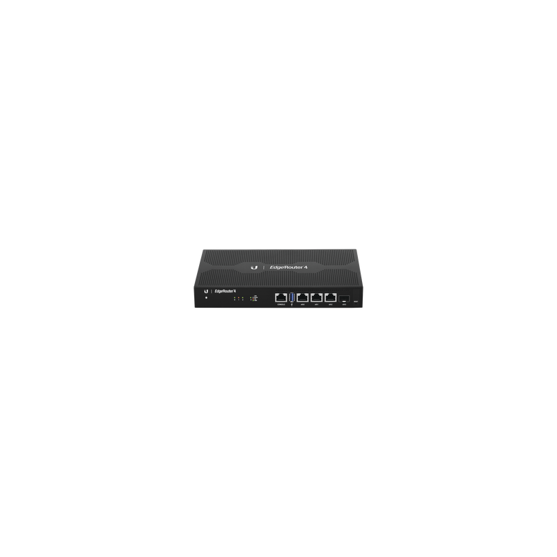 EdgeRouter 4 UBIQUITI - 3 puertos GbE + 1 SFP | Precio México - Envío Inmediato | LM Soluciones