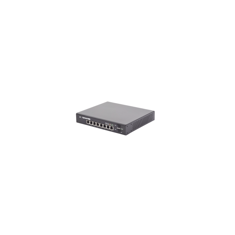 Switch EdgeMAX 8 Puertos Gigabit PoE+ 150W Ubiquiti | Precio México - Envío Inmediato | LM Soluciones