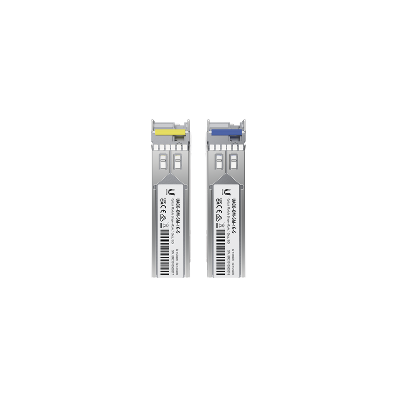 Ubiquiti UACC-OM-SM-1G-S-2: Módulo SFP 1G Monomodo 3km LC (2 | Precio México - Envío Inmediato | LM Soluciones
