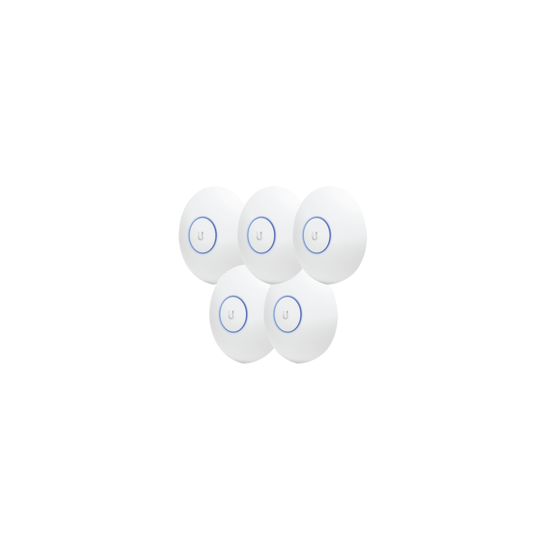 Paquete 5 Access Point UniFi Largo Alcance UAP-AC-LR