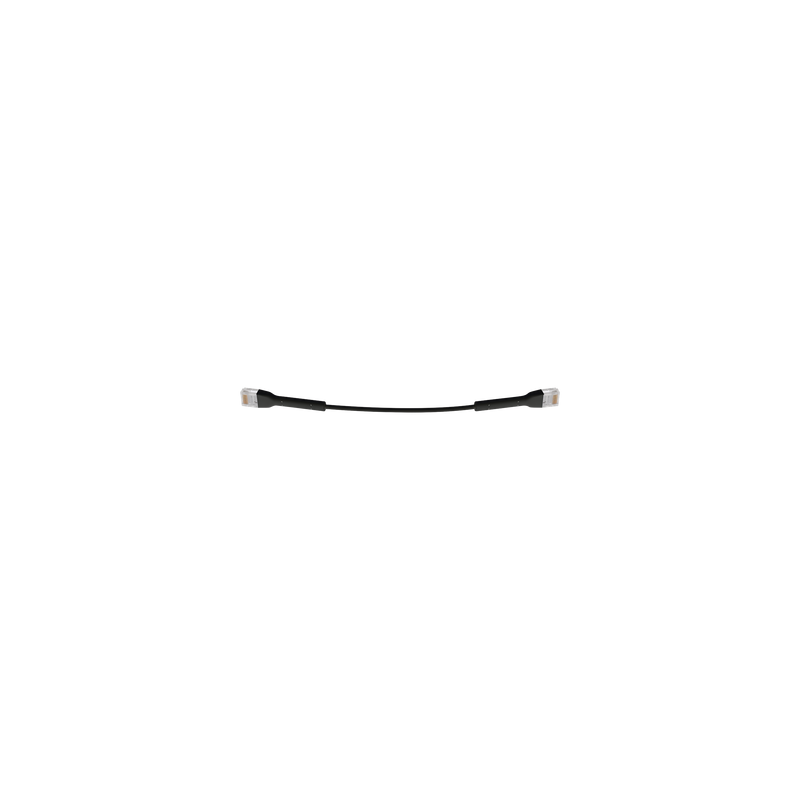 Cable Parcheo UniFi Cat6 22cm Negro Ubiquiti | Precio México - Envío Inmediato | LM Soluciones