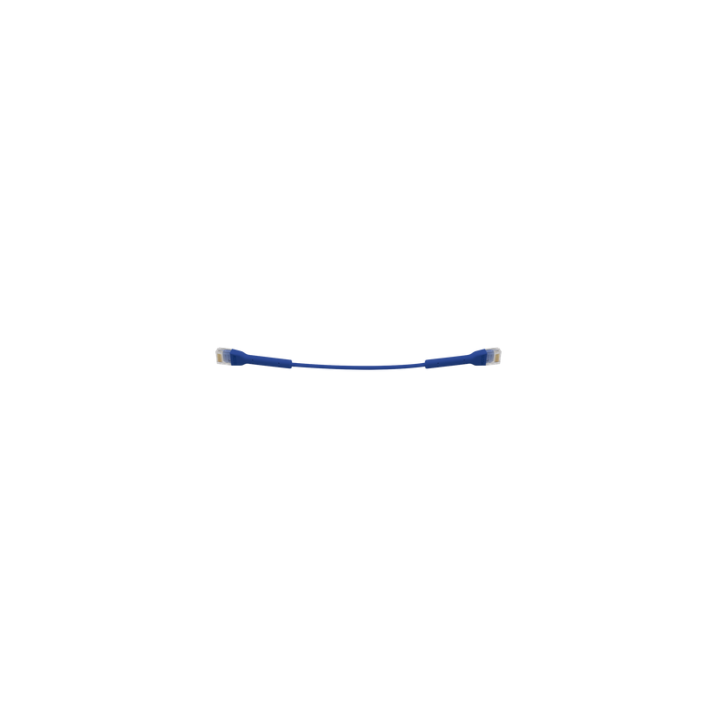 UniFi Ethernet Patch Cable Cat6 22cm Azul | Ubiquiti | Precio México - Envío Inmediato | LM Soluciones