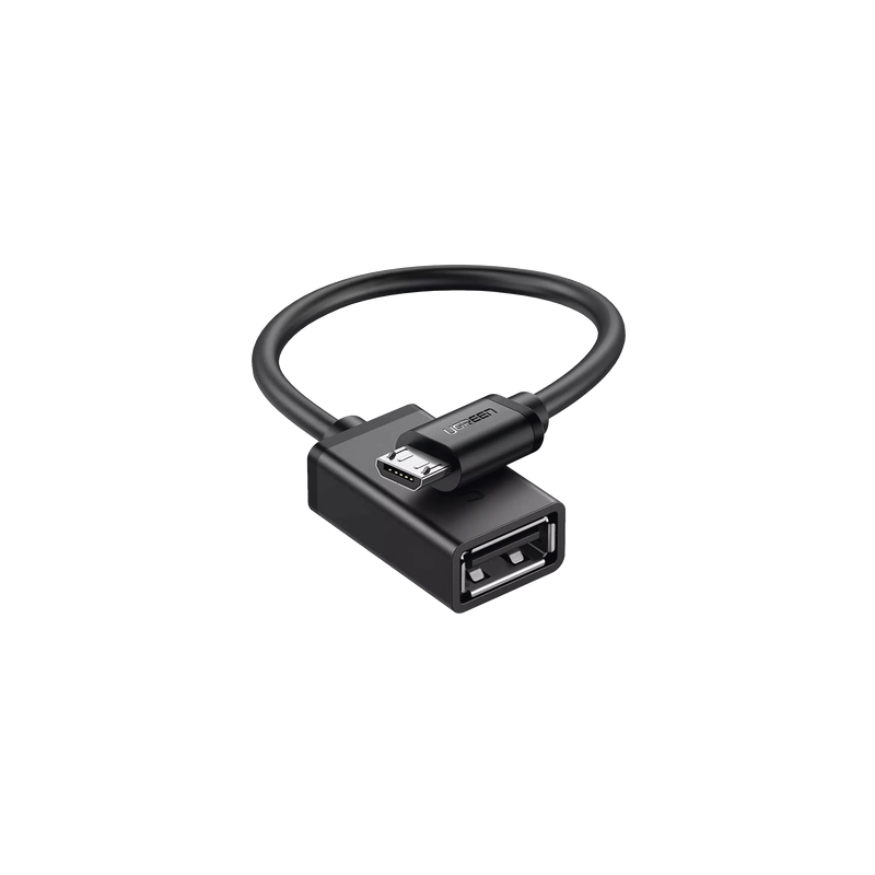Adaptador OTG Micro USB a USB 2.0 Ugreen | Precio México - Envío Inmediato | LM Soluciones