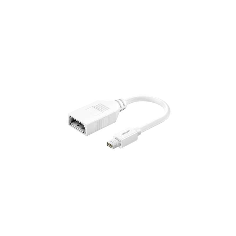 Cable Mini DP a DP Hembra UGREEN 15cm 4K | Precio México - Envío Inmediato | LM Soluciones