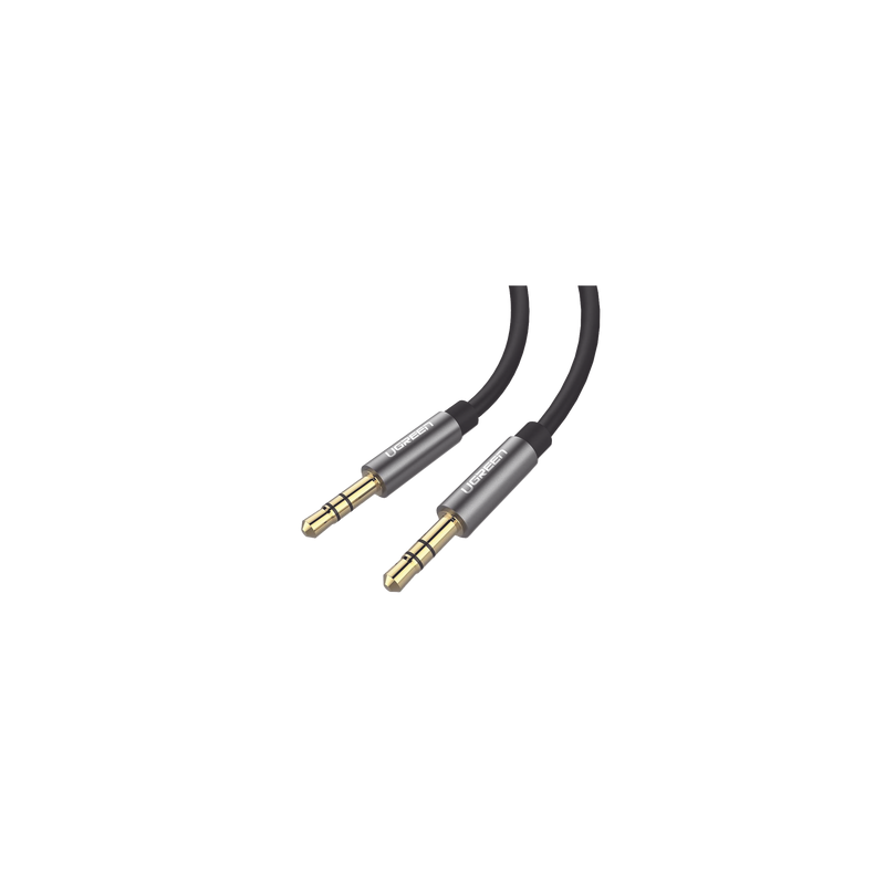 Cable Auxiliar 3.5mm UGREEN 2 Metros Negro | Precio México - Envío Inmediato | LM Soluciones