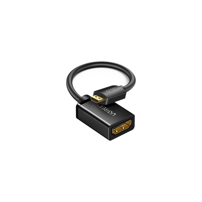 Adaptador Micro HDMI a HDMI 4K@60Hz UGREEN 22cm | Precio México - Envío Inmediato | LM Soluciones