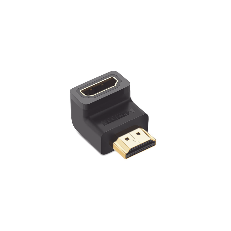 Adaptador HDMI 90 Grados UGREEN 4K 60Hz Macho a Hembra | Precio México - Envío Inmediato | LM Soluciones