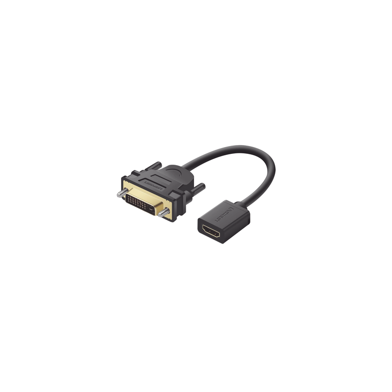 Convertidor DVI a HDMI UGREEN 1080p 22cm | Precio México - Envío Inmediato | LM Soluciones