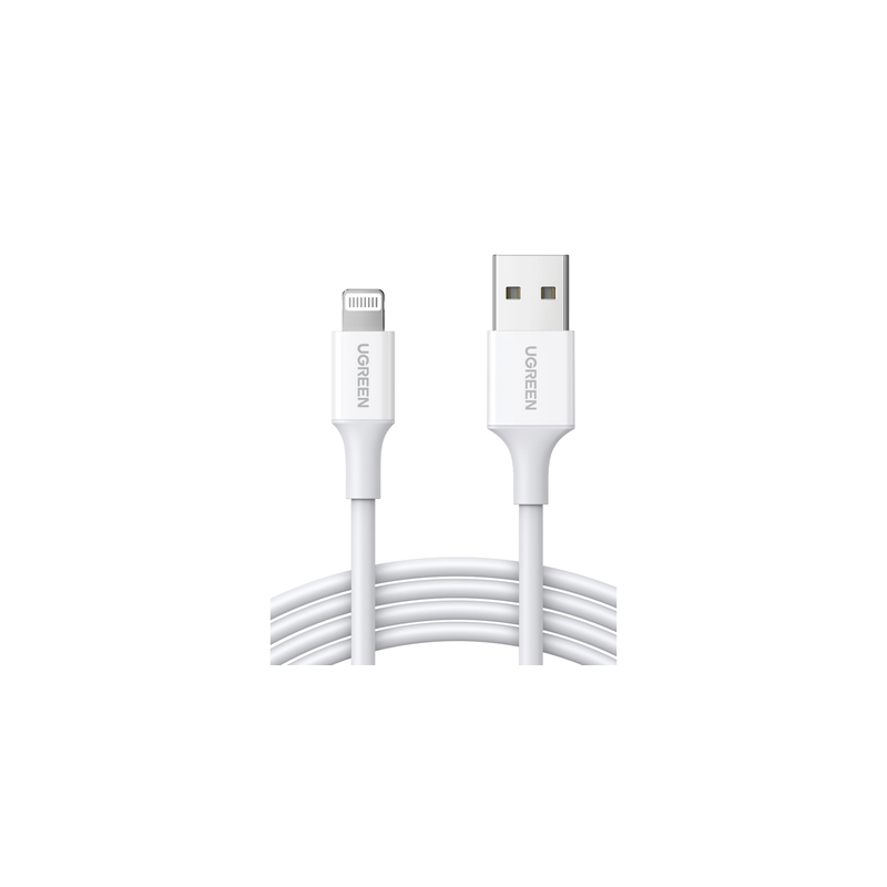Cable UGREEN USB-A a Lightning 1m Certificado MFi Carga Rápi