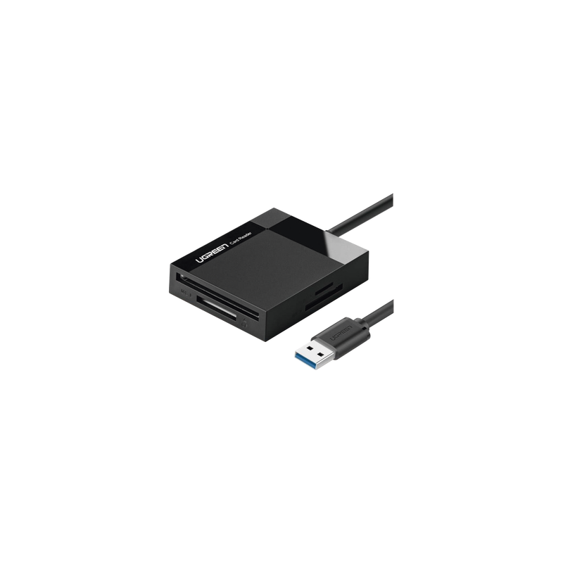 Lector Tarjetas 4 en 1 USB 3.0 UGREEN 5Gbps | Precio México - Envío Inmediato | LM Soluciones